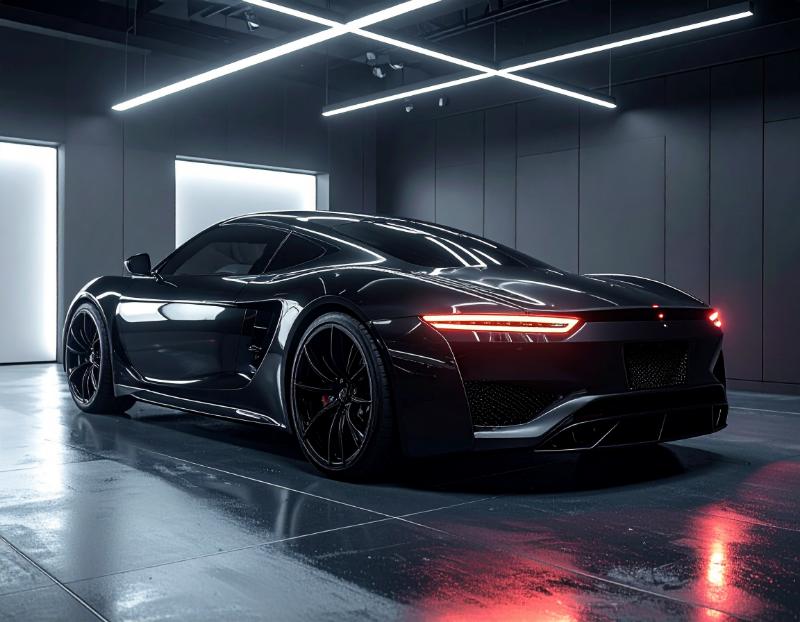 samochód po kompleksowym auto detailingu